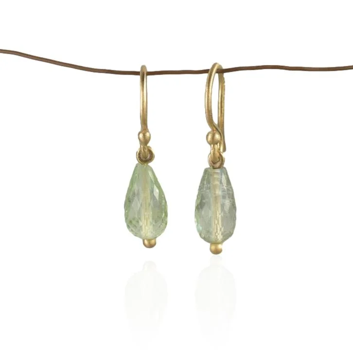 Droplet Tourmaline Earrings