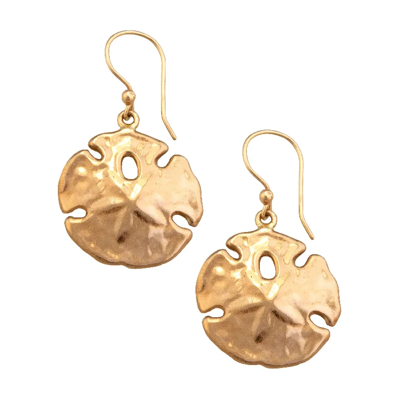 Alchemia Sand Dollar Drop Earrings