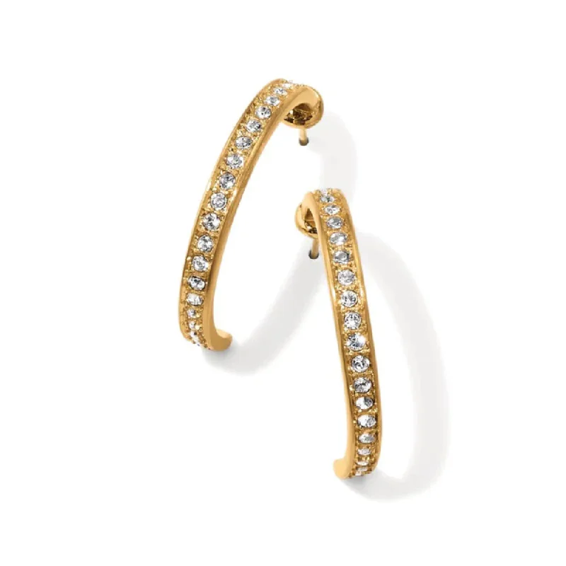 Brighton Meridian Zenith Medium Hoop Earrings - Gold