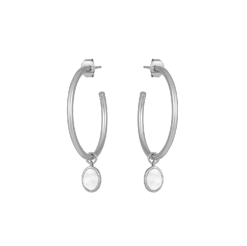 CATALINA HOOPS SILVER