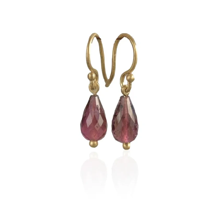 Droplet Tourmaline Earrings