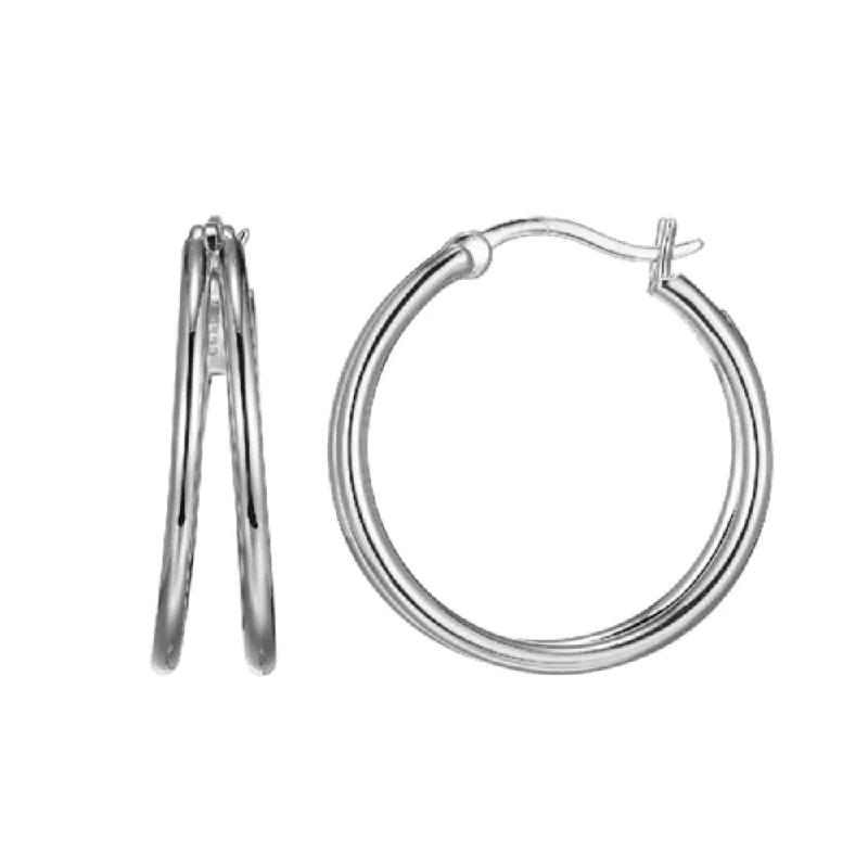 Elle "Simpatico" Split Hoop Earring