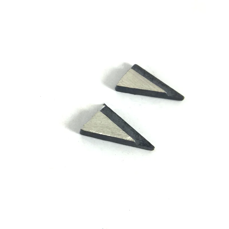 Oxi/Silver Triangle Studs