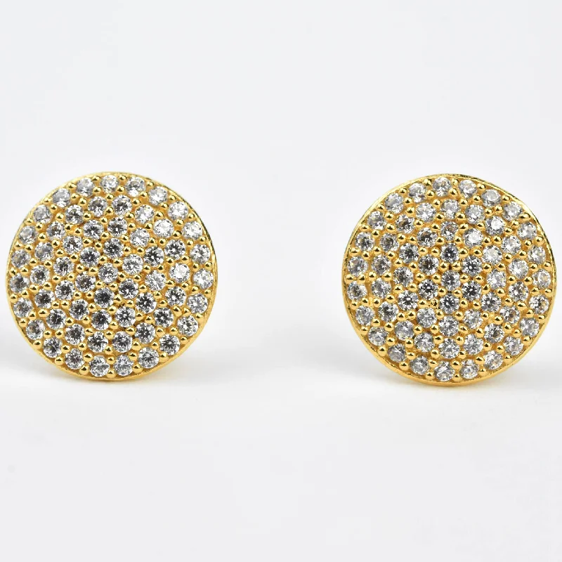 Petit Pave Cluster Studs