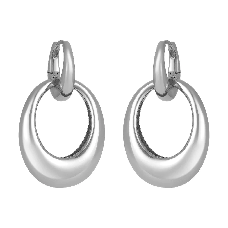 PETRA HOOPS SILVER