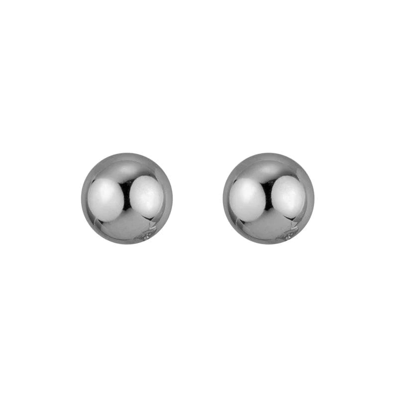 Sterling Silver 7mm Ball Stud Earrings