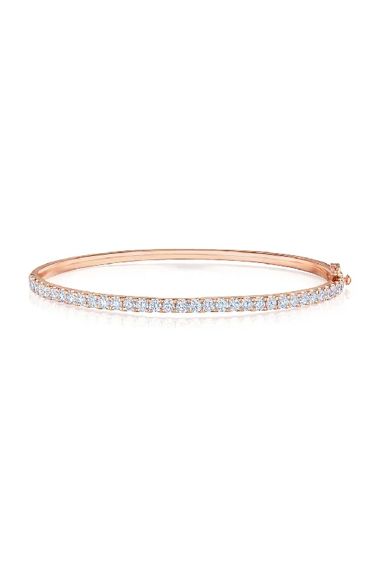 Stackable Diamond Bangle Bracelet