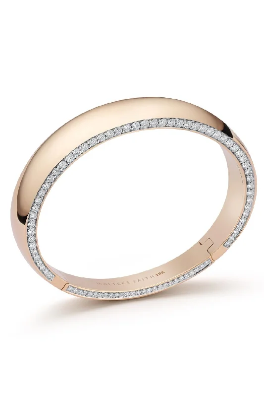 Lytton Diamond Edge Bombe Bangle