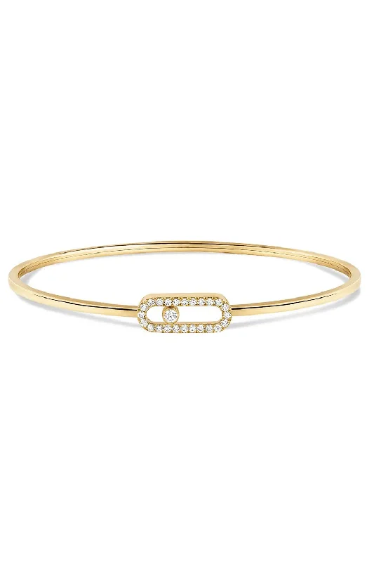 Move Uno Pave Flex Bangle MM