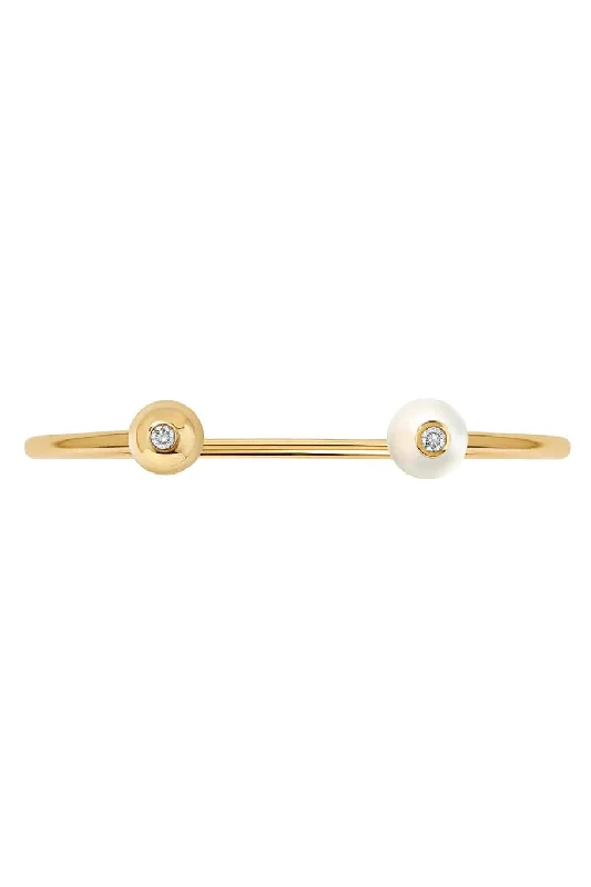 Nemara Twin Pearl Bangle