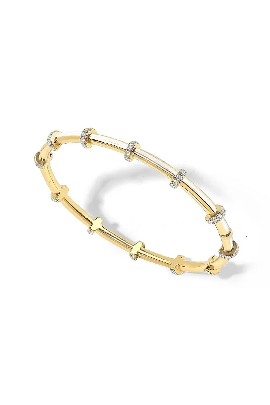 Idris Bone Hemi Bangle