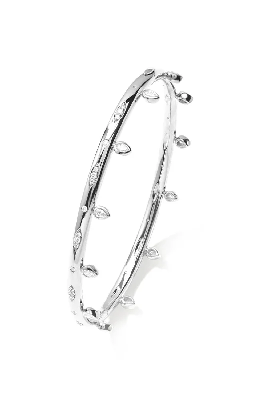 Gypsy Diamond Drop Bangle